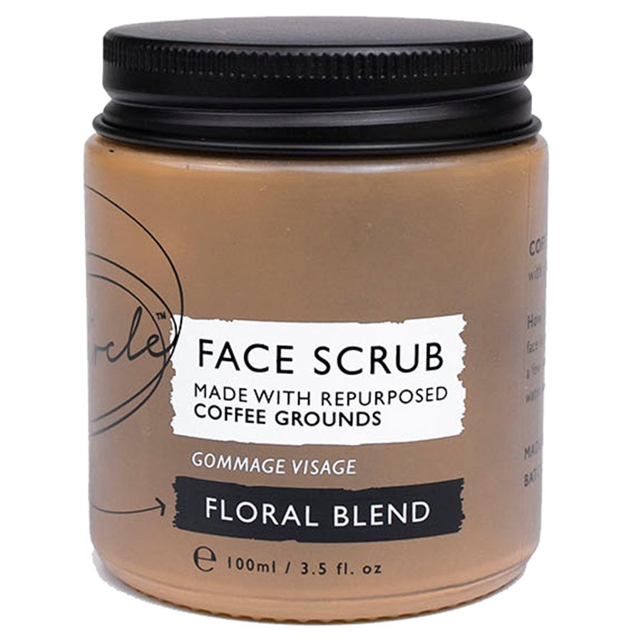 Upcircle Coffee Face Scrub - floral